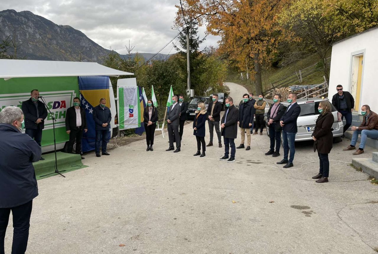 Delegacija OO SDA Travnik danas upriličila posjetu Orahovu