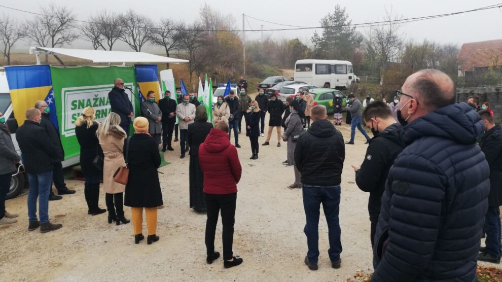 Delegacija OO SDA Travnik danas posjetila Čukle