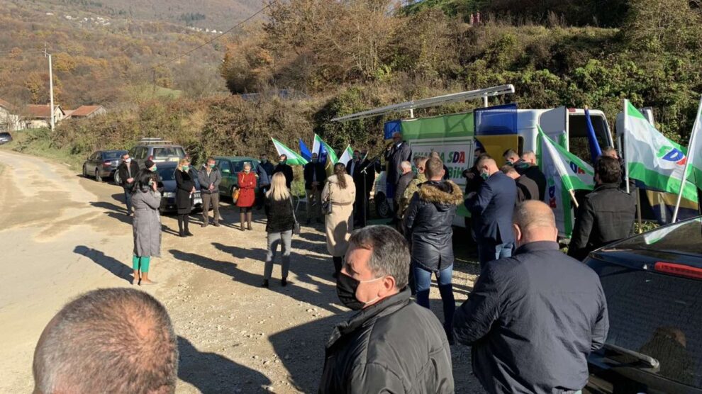 Delegacija OO SDA Travnik danas stigla u Krčevine