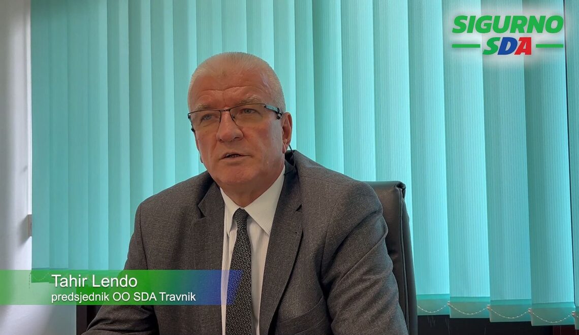 VIDEO: Obraćanje predsjednika OO SDA Travnik Tahira Lende