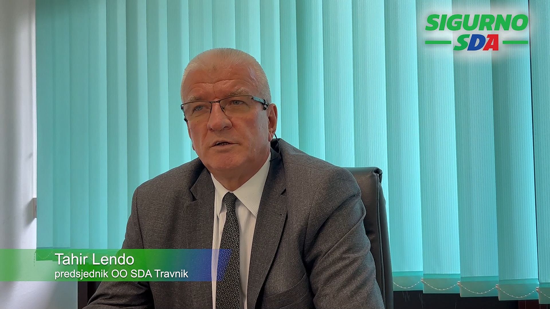 VIDEO: Obraćanje predsjednika OO SDA Travnik Tahira Lende